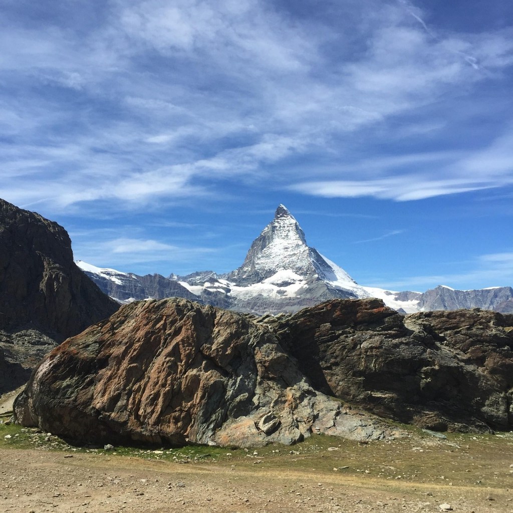 The Matterhorn above Zermatt