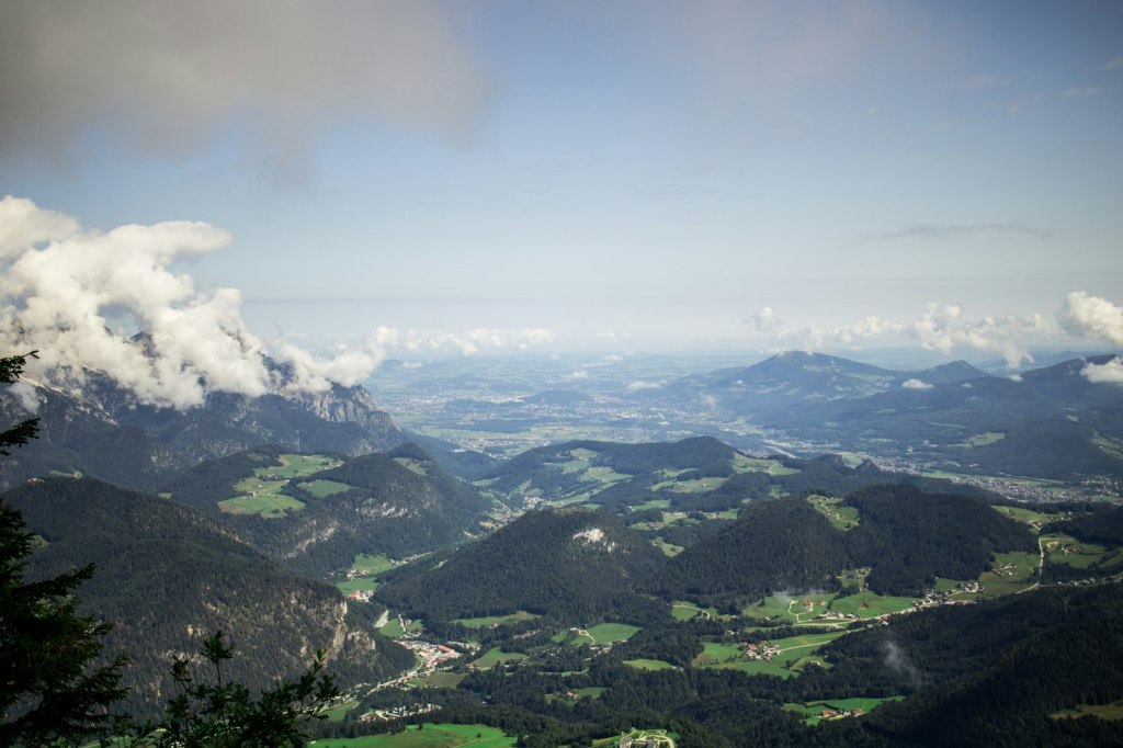 Mountains seen from the Eagle's Nest above Berchtesgaden